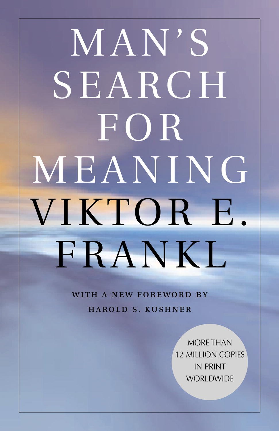 Man's Search for Meaning cover