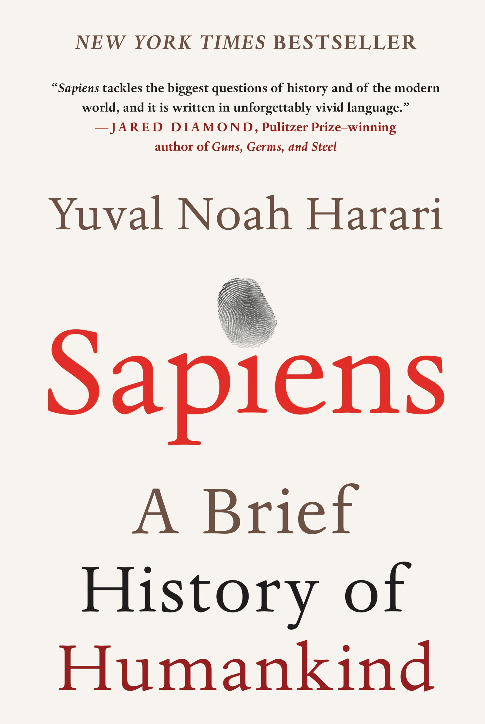 Sapiens: A Brief History of Humankind cover